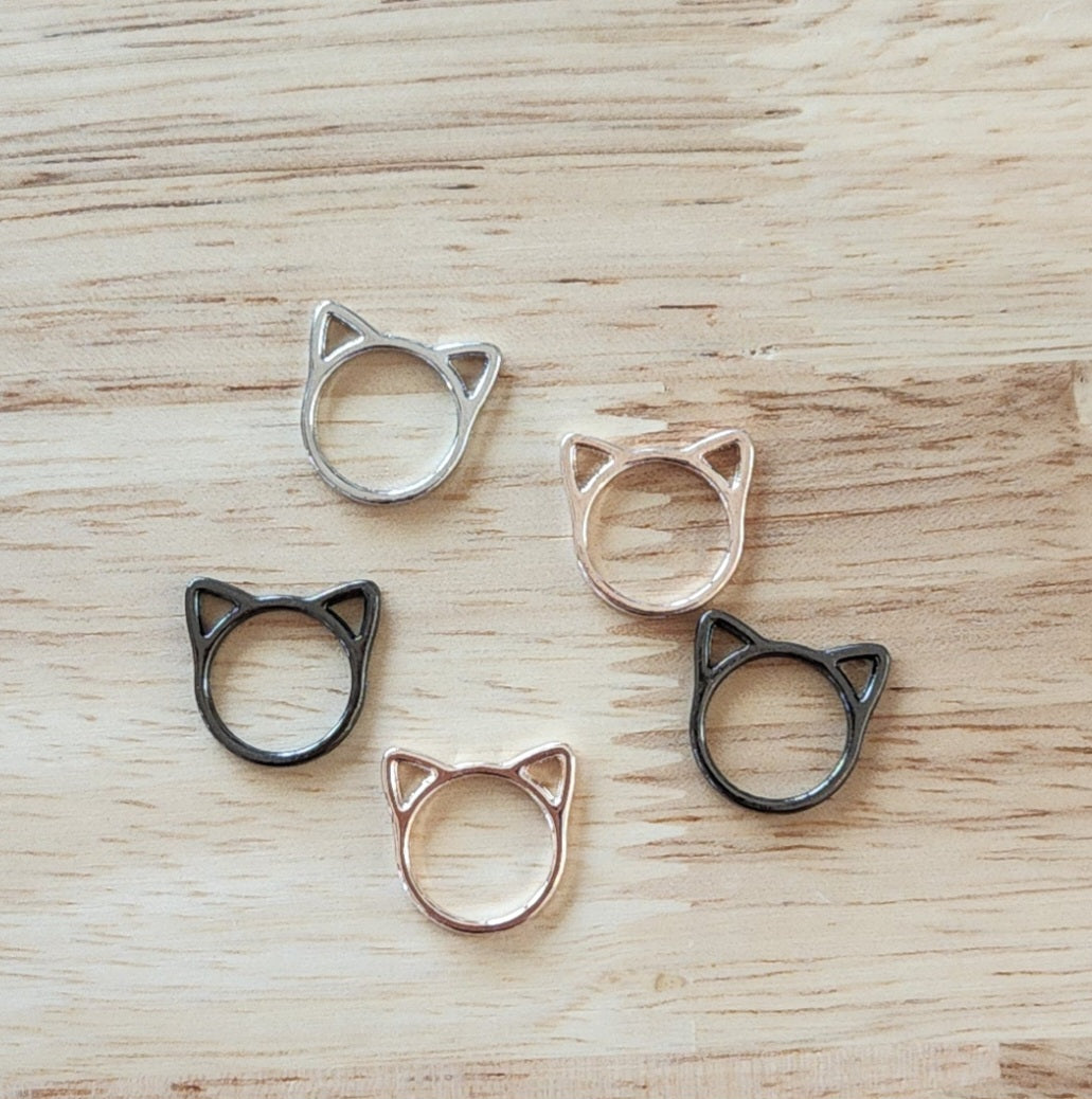 Stitch Markers - Cat Ear