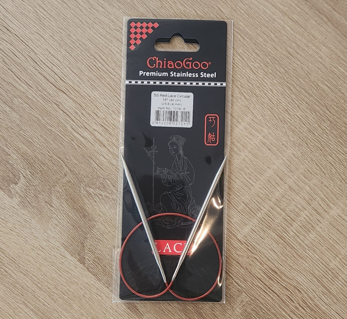 ChiaoGoo Red Lace Fixed - 16" (40cm)