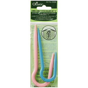 Clover "J" Cable Stitch Holder - 3008