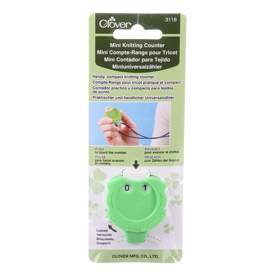 Clover Mini Knitting Counter - 3118